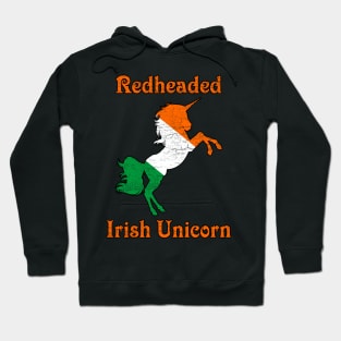 Redheaded Irish Unicorn Hoodie